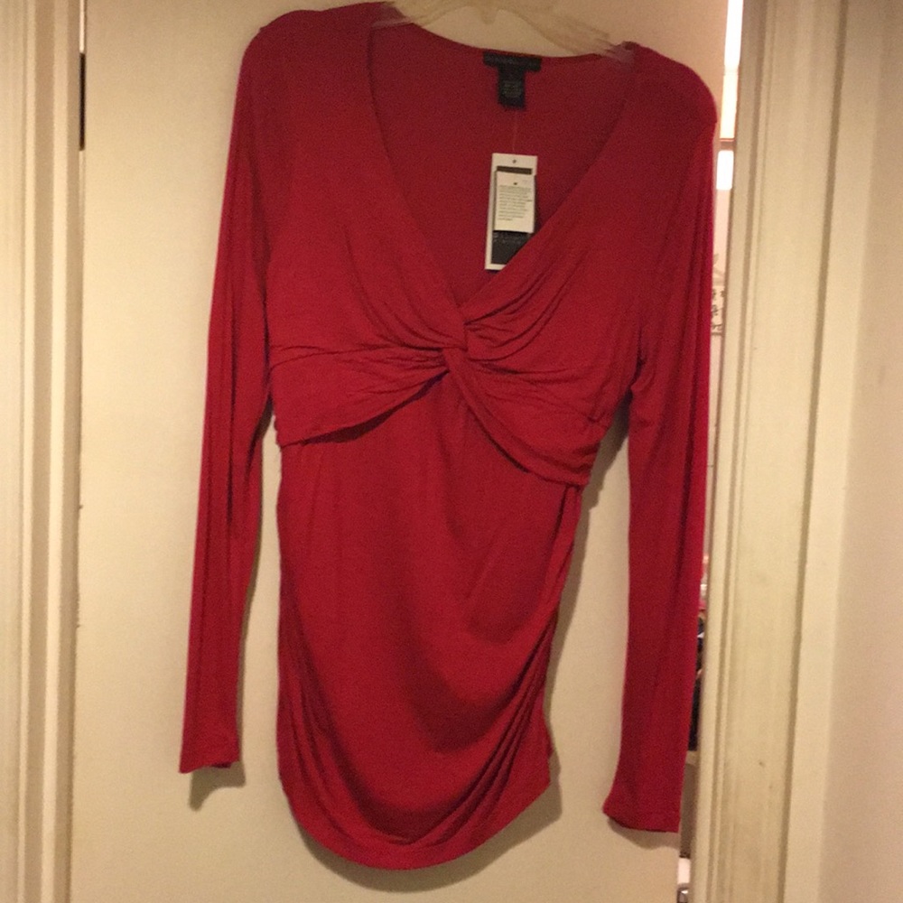 Design History red blouse